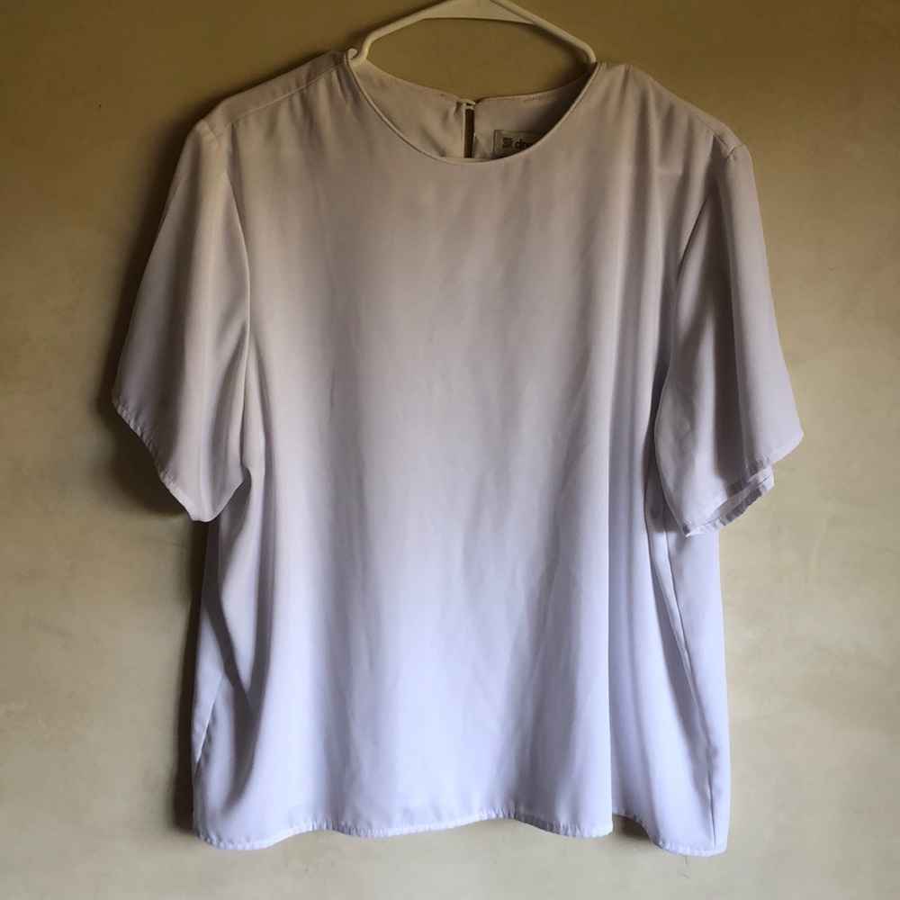 white dress barn shirt